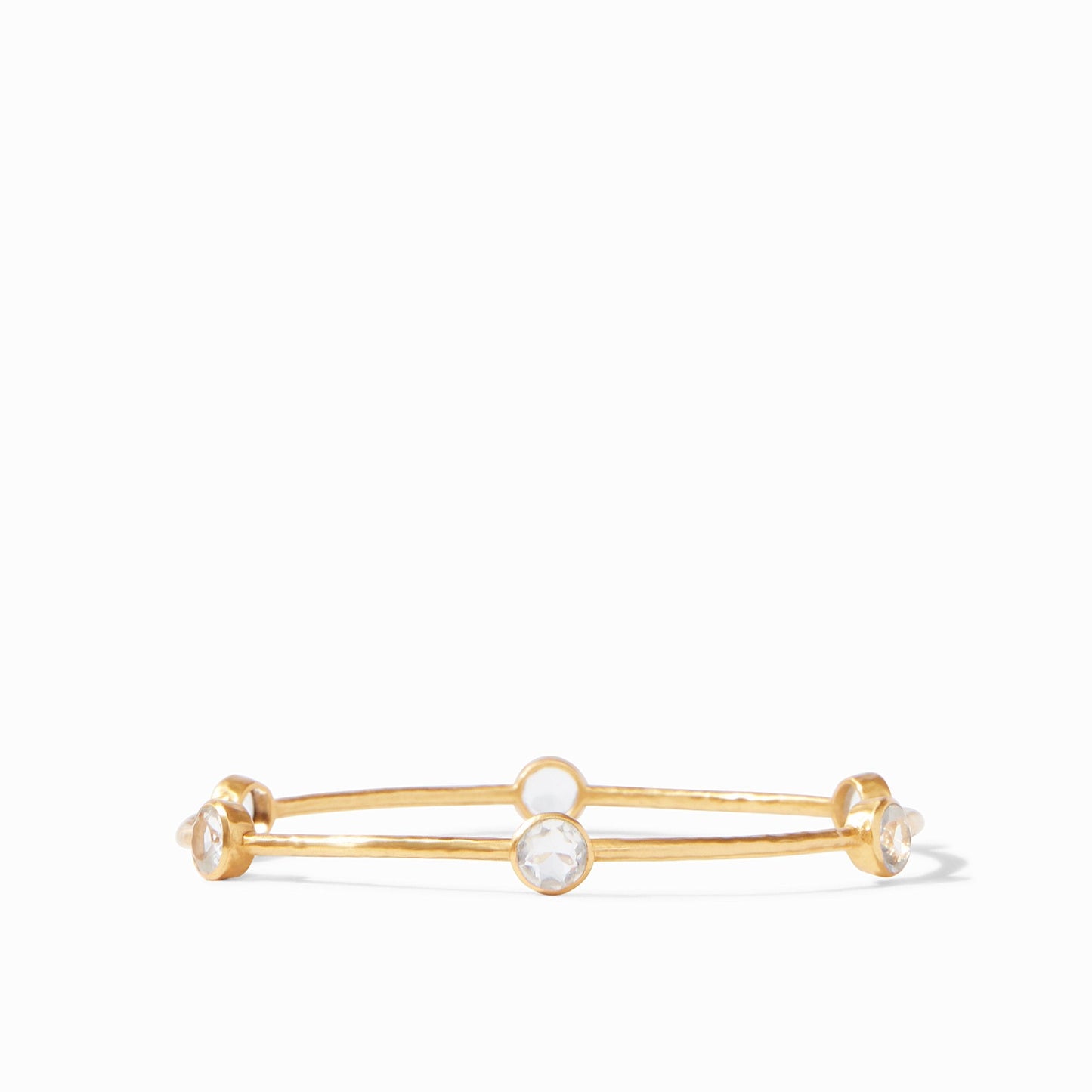 Milano 6-Stone Bangle Gold