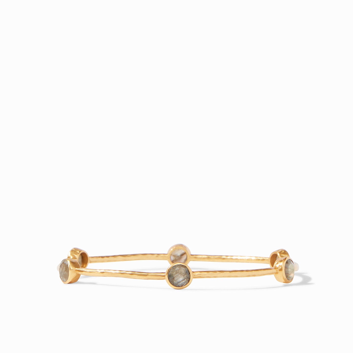 Milano 6-Stone Bangle Gold