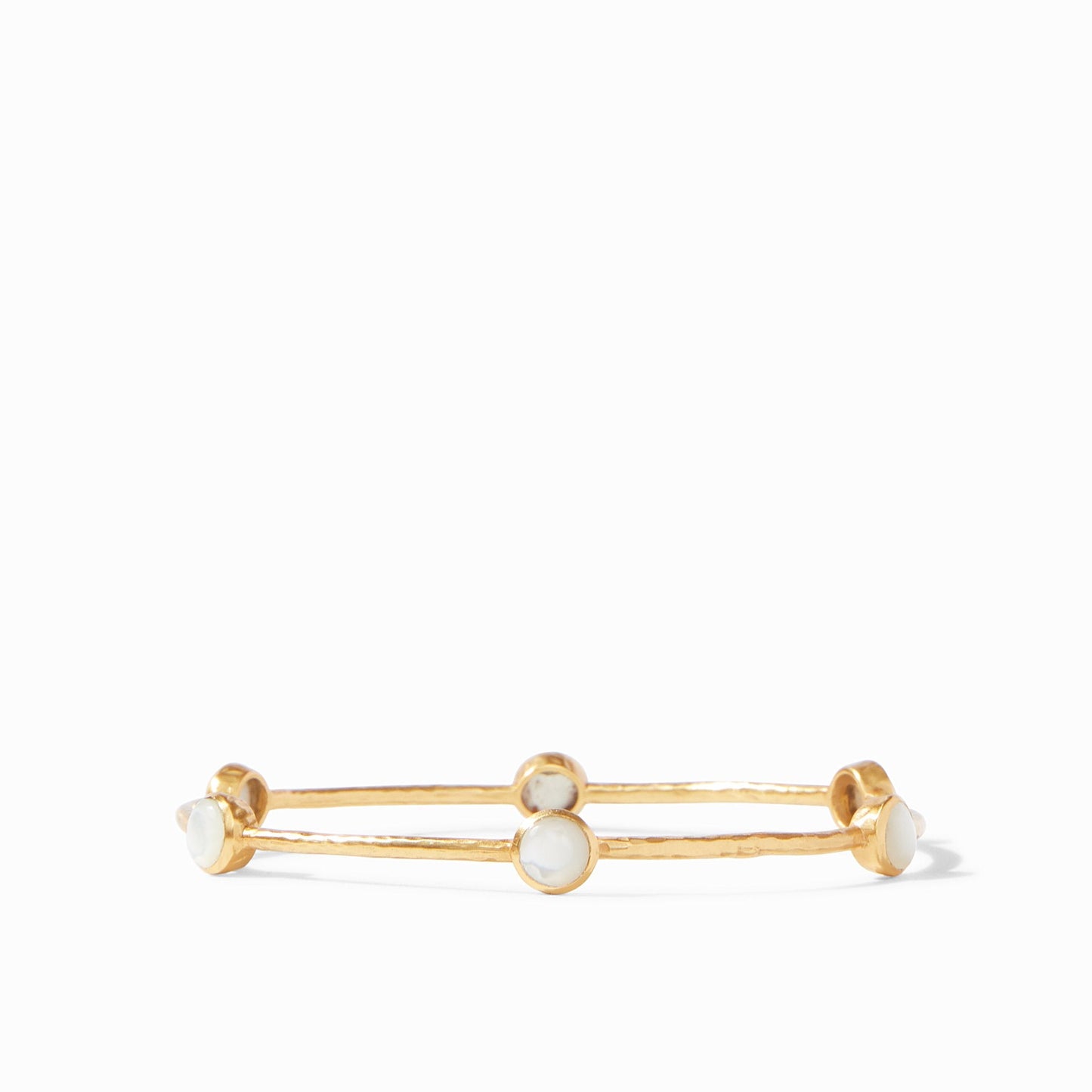 Milano 6-Stone Bangle Gold