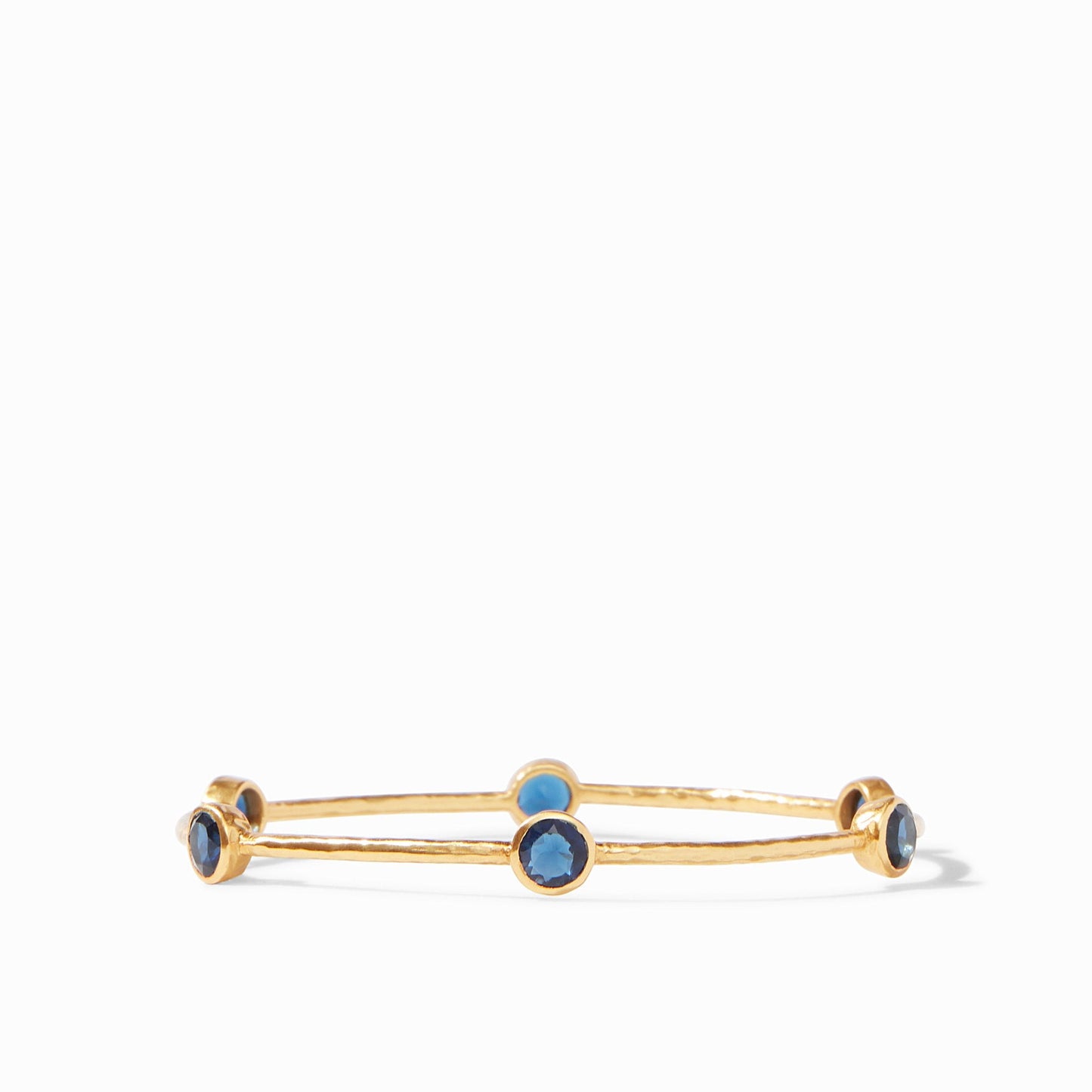 Milano 6-Stone Bangle Gold