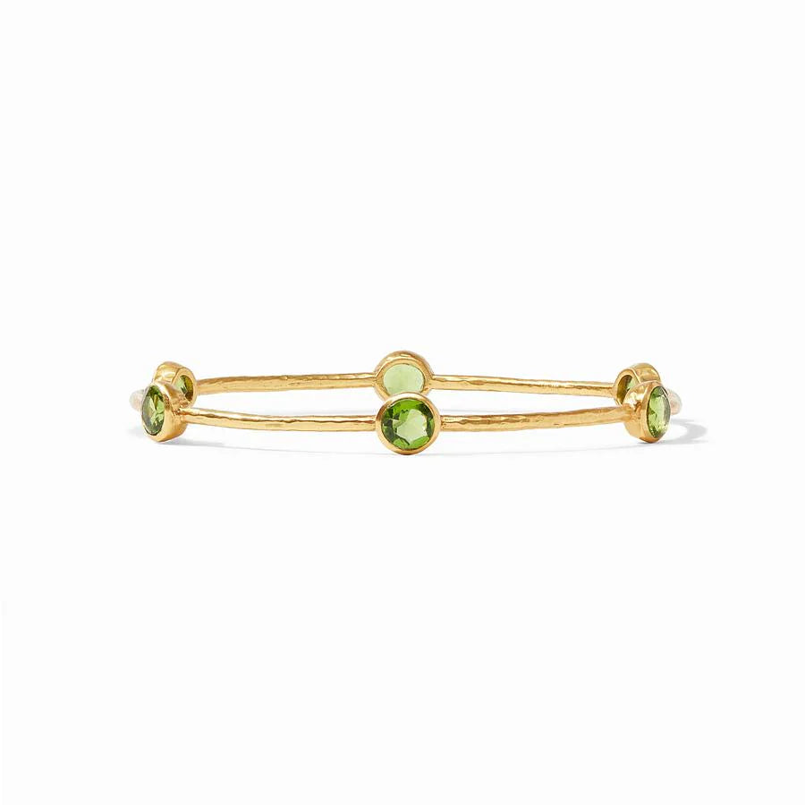 Milano 6-Stone Bangle Gold