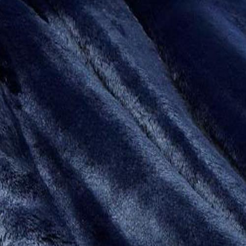 Faux Fur Headband by Evelyne Prelonge Paris Scarves Evelyne Prelonge Navy Blue