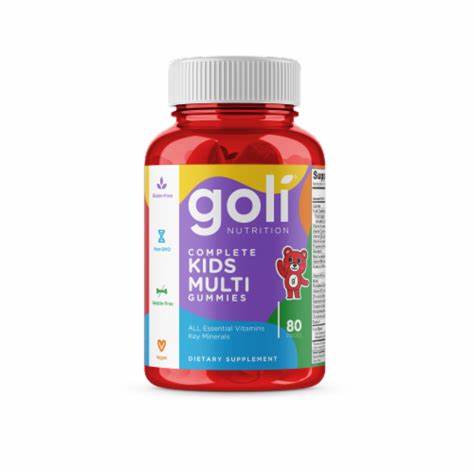 Goli Complete Kids Multi Gummies 80s