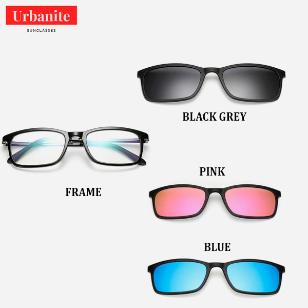 Polarized Magnetic Clip Sunglasses (3 in 1) 5a
