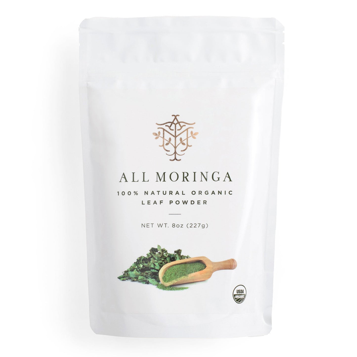 Premium 100% Organic Raw Moringa Oleifera Leaf Powder