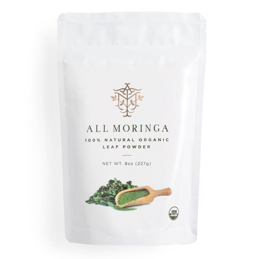Premium 100% Organic Raw Moringa Oleifera Leaf Powder