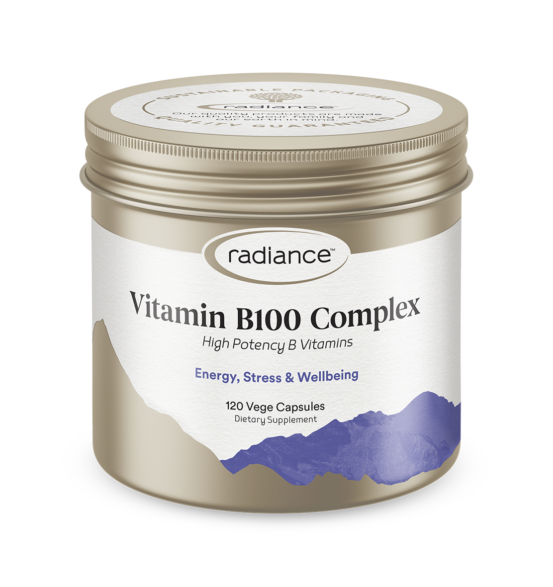 Radiance VITAMIN B100 COMPLEX 120’S