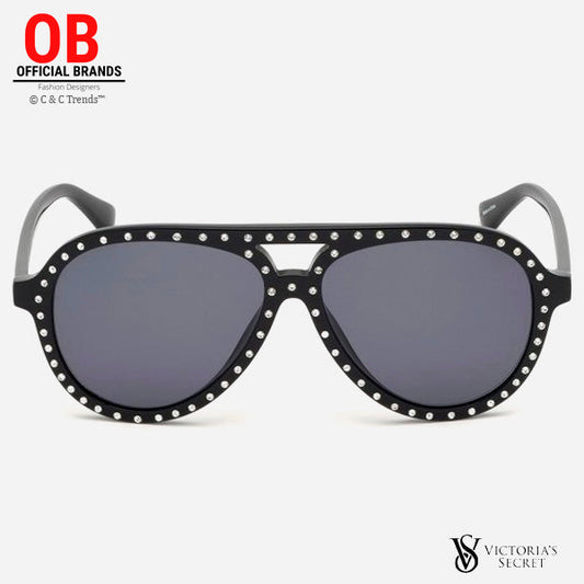 Rhinestone Secret Aviator Sunglasses