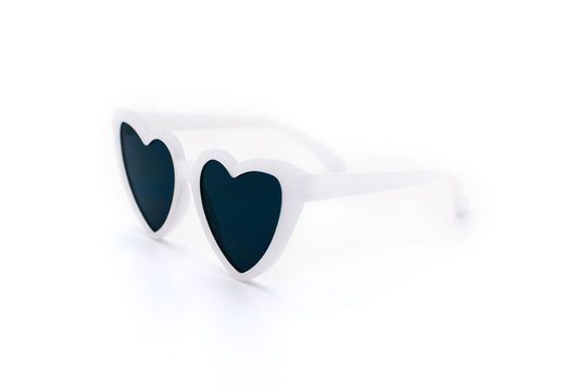 GlamBaby Priscilla White Sunglasses | 2-9 Years