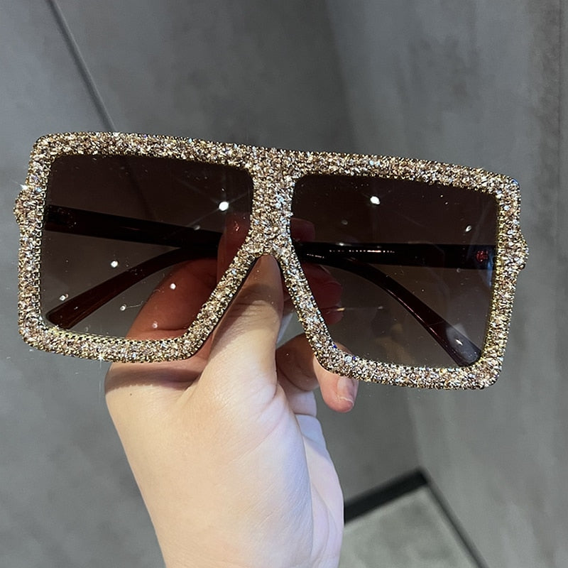 Monique Orenda Women's Full Rim Square Acetate Frame UV400 Sunglasses 85970 Sunglasses Monique Orenda Brown CN Other