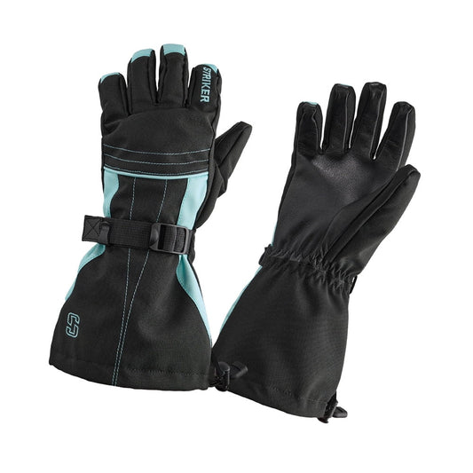 STRIKER ICE Adult Female Stella Winter Gloves, Color: Black/Frost, Size: L
