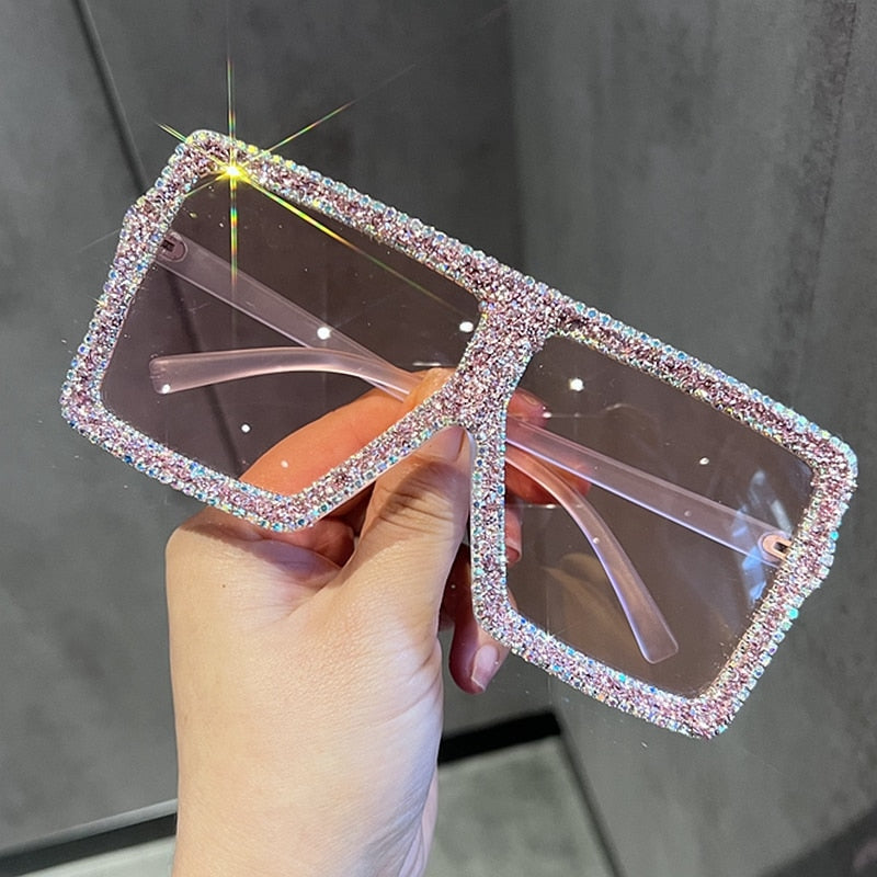 Monique Orenda Women's Full Rim Square Acetate Frame UV400 Sunglasses 85970 Sunglasses Monique Orenda Pink CN Other