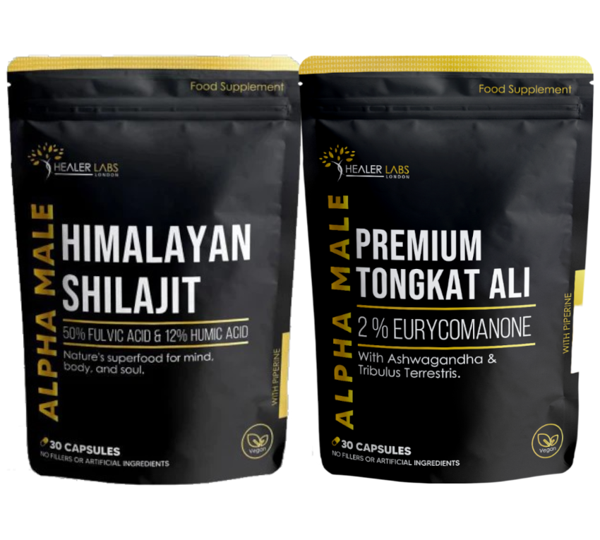 TongkatAli Shilajit Ashwagandha Stack