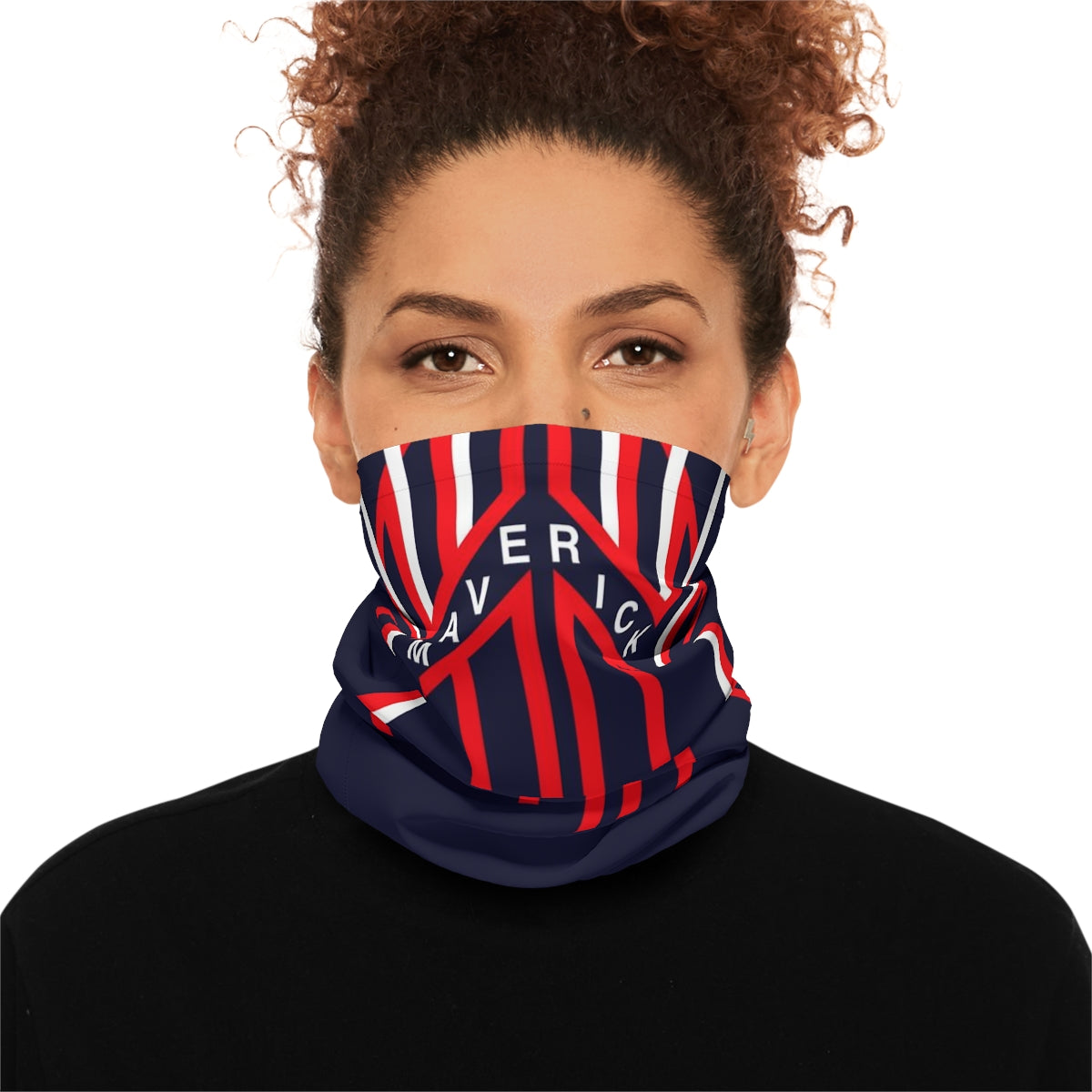 Top Gun Neck Gaiter with Maverick Helmet Graphic