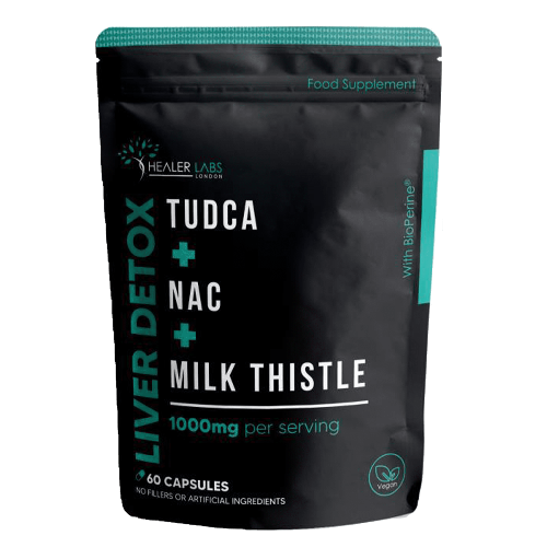 Liver Detox TUDCA + NAC With Milk Thistle