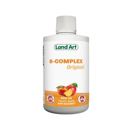 Land Art - B-Complex Original Liquid - Peach & Apple | 500 mL