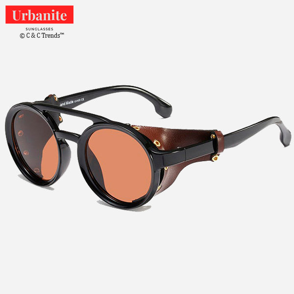 Vintage Rivet Round Sunglasses 5a