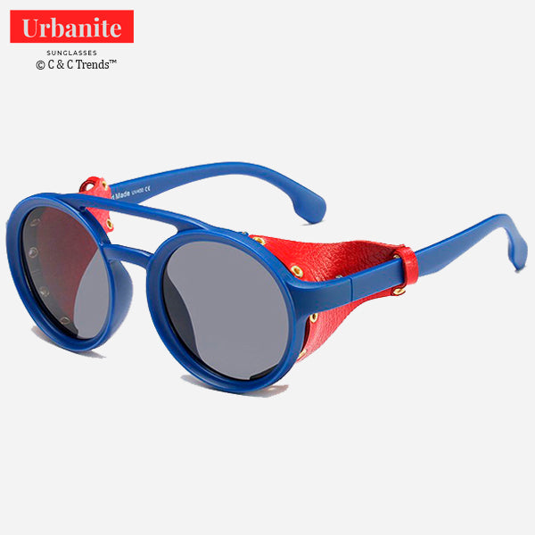 Vintage Rivet Round Sunglasses 6a