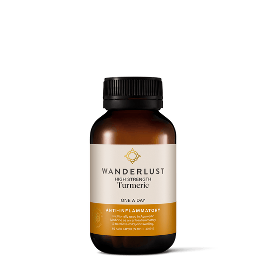 Wanderlust High Strength Turmeric Capsules 60s