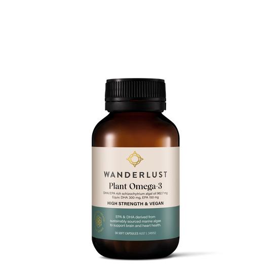 Wanderlust Plant Omega-3 Capsules 30s