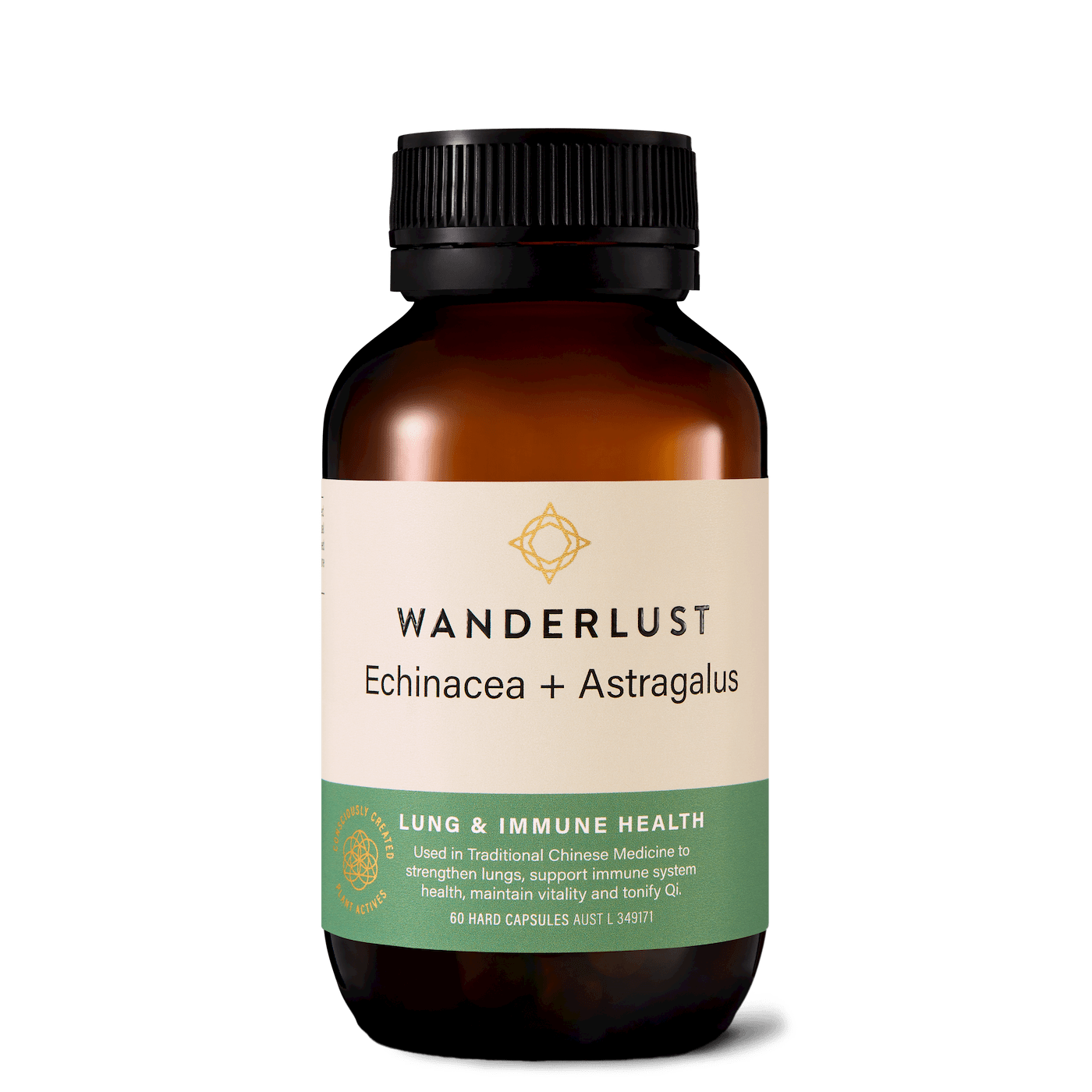 Wanderlust Echinacea + Astragalus 60 Capsules