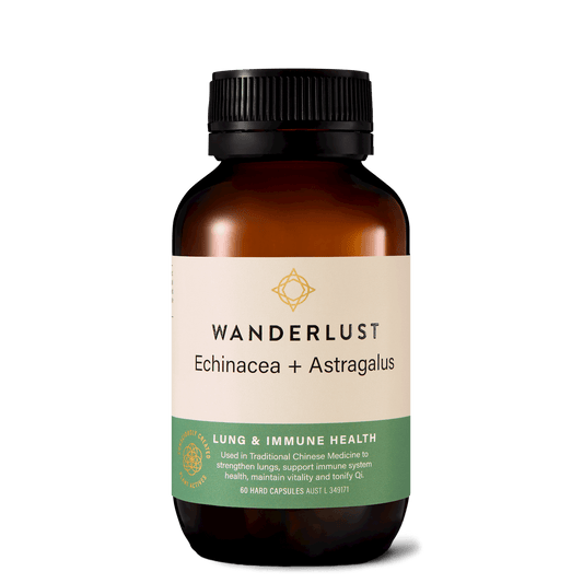 Wanderlust Echinacea + Astragalus 60 Capsules