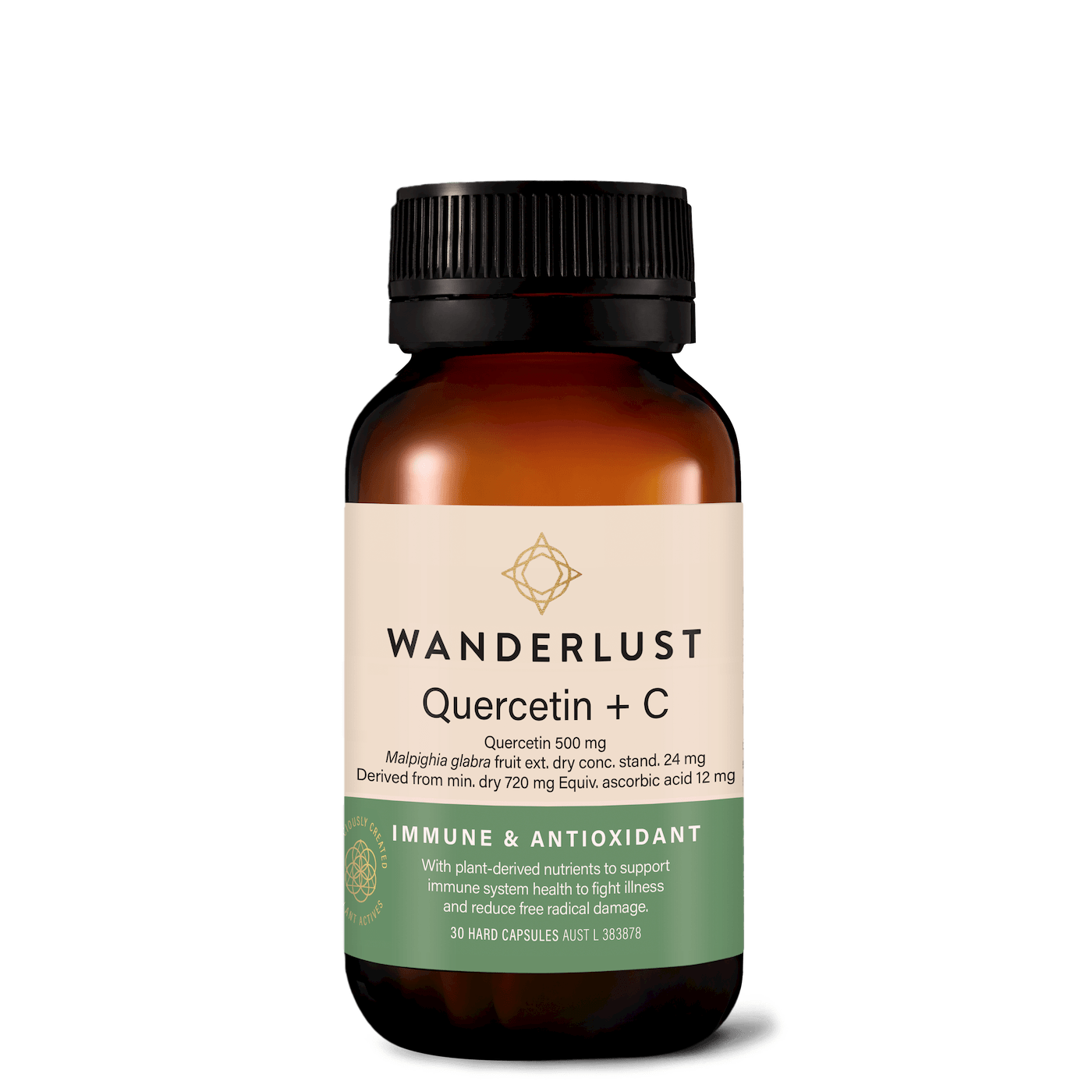 Wanderlust Quercetin + C Capsules 30s