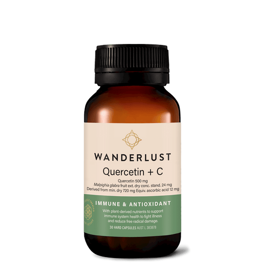 Wanderlust Quercetin + C Capsules 30s