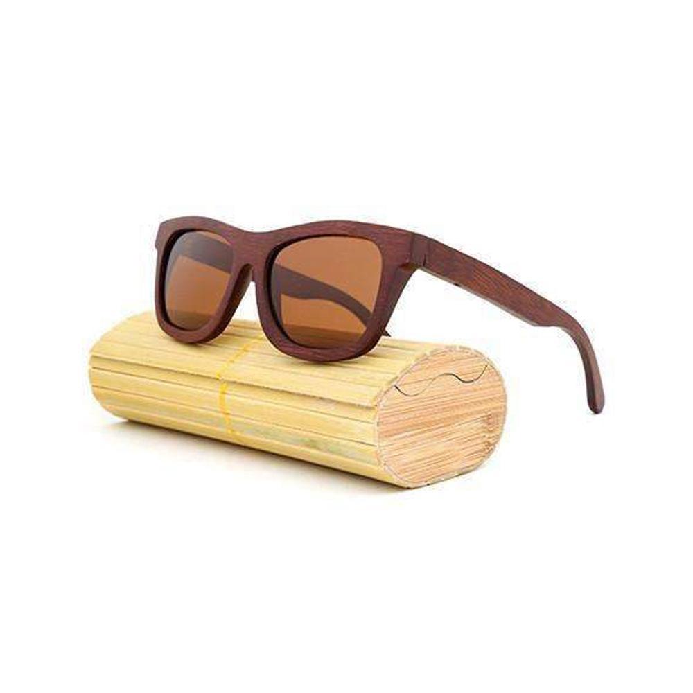 Bamboo Sunglasses au Retro Vintage
