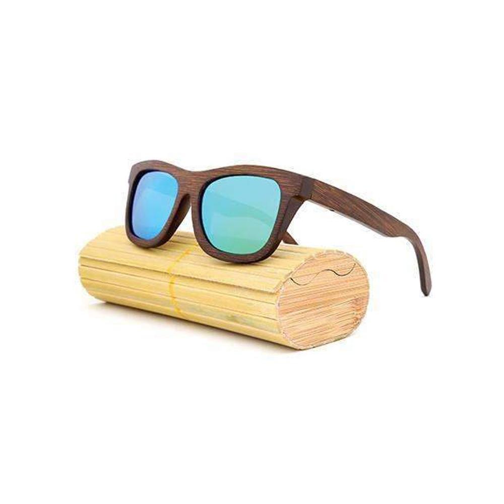 Bamboo Sunglasses au Retro Vintage