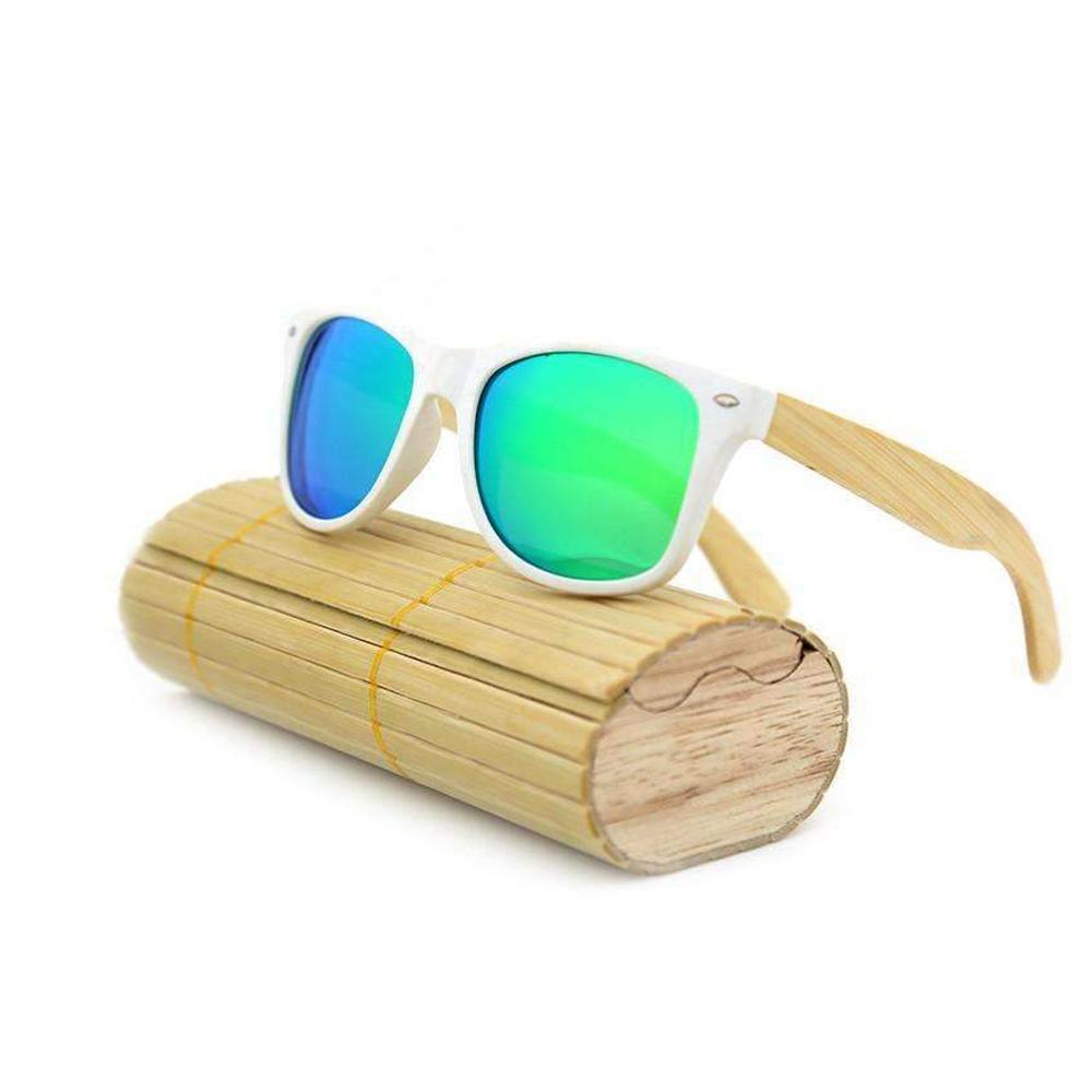 Bamboo Sunglasses au Retro Vintage