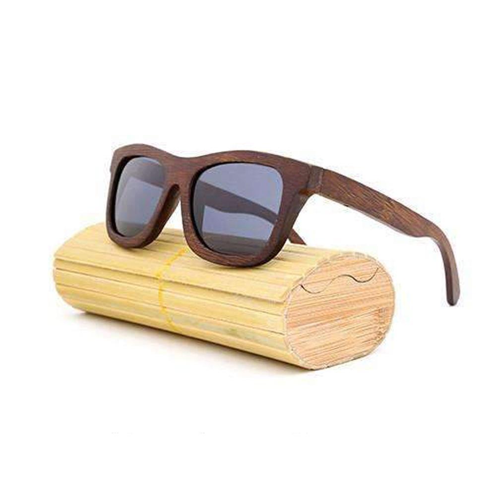 Bamboo Sunglasses au Retro Vintage