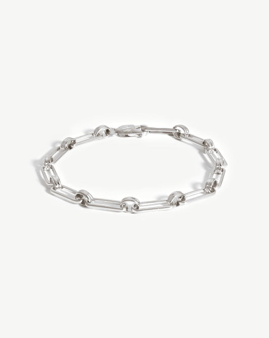 Aegis Chain Bracelet | Silver Plated