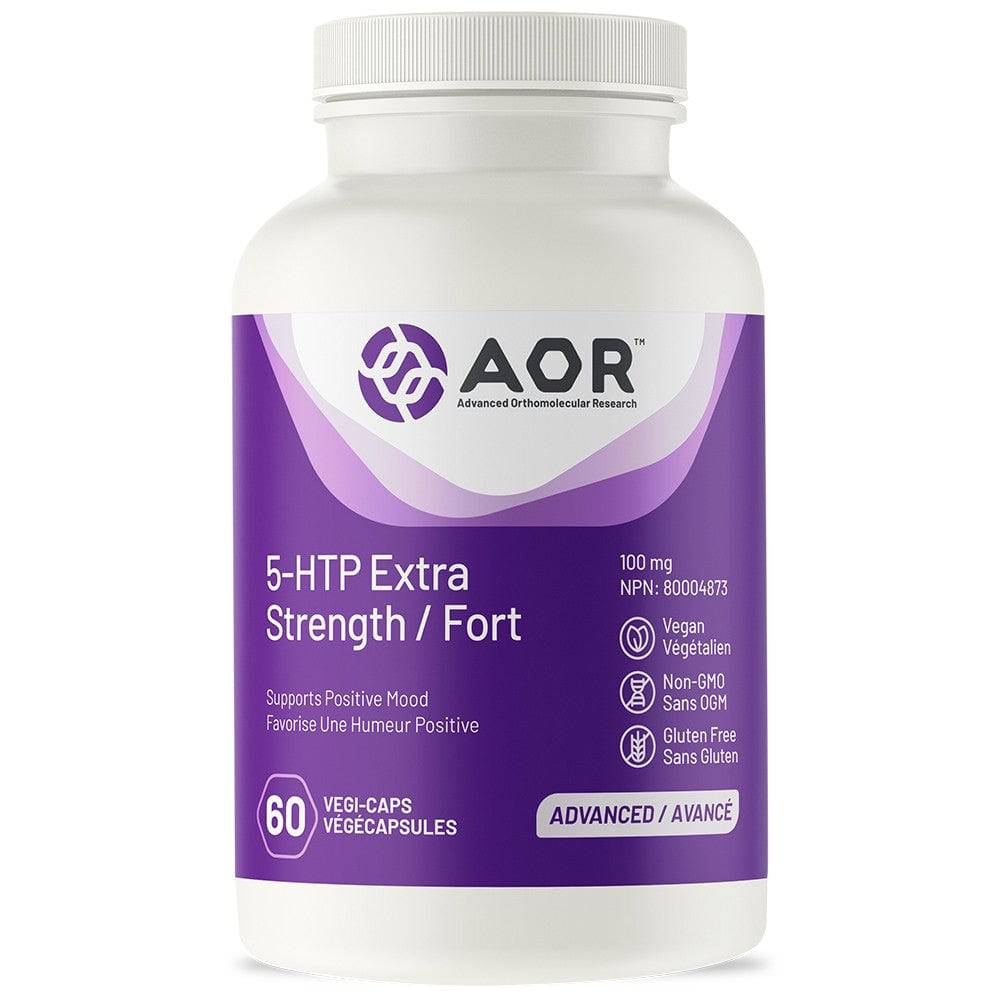 AOR 5-HTP Extra Strength 100mg - YesWellness.com