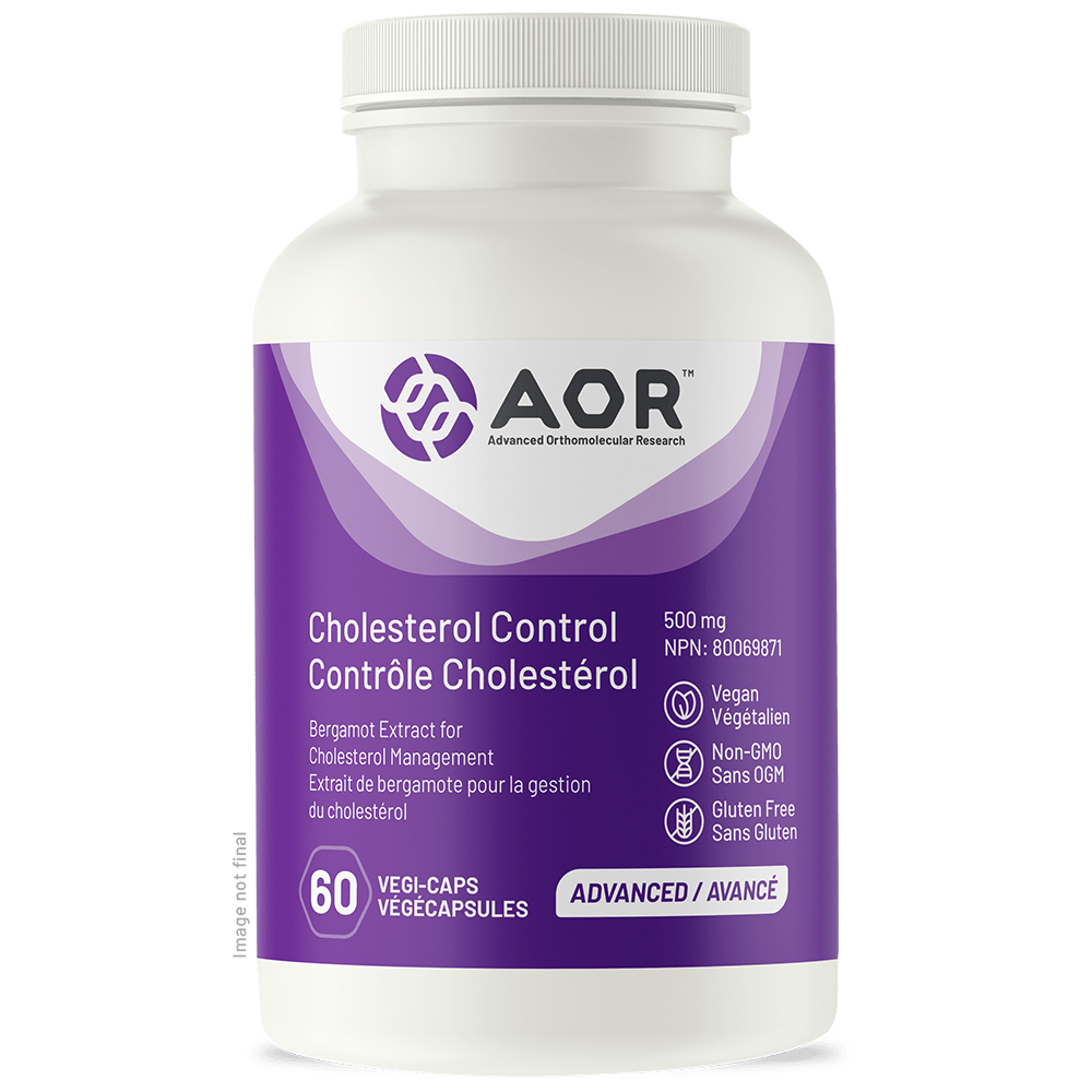 AOR Cholesterol Control 500mg 60 Vegi-Caps