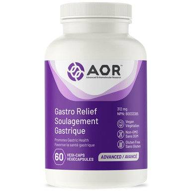 AOR Gastro Relief - 60 Veg Capsules - YesWellness.com