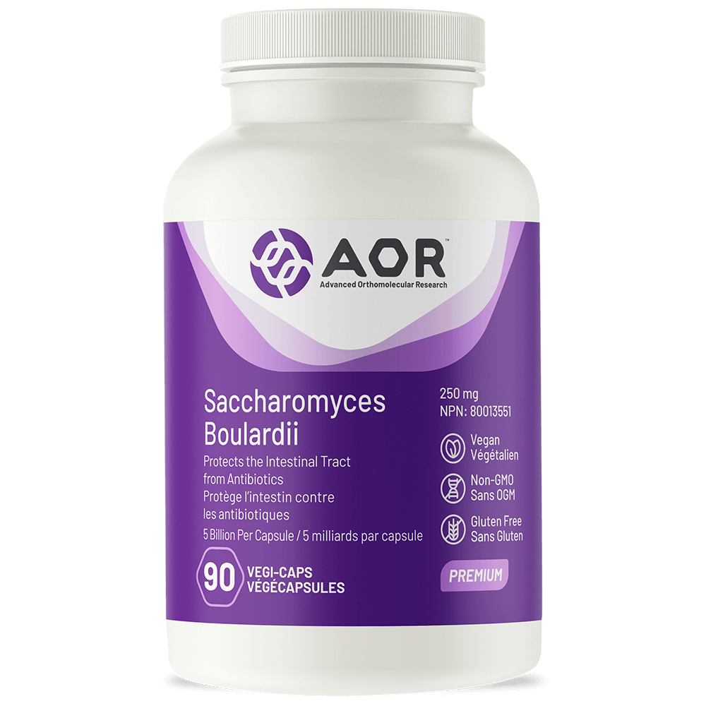 AOR Saccharomyces Boulardii 250mg 90 Vegi-Caps