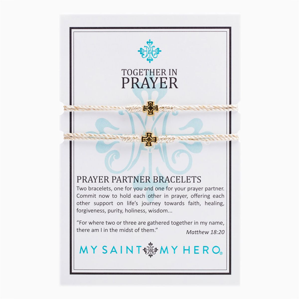 Together in Prayer - Prayer Partner Bracelet