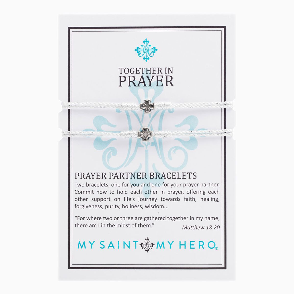 Together in Prayer - Prayer Partner Bracelet