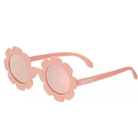 Babiators - Rose Gold Mirrored Lens Flower Polarized