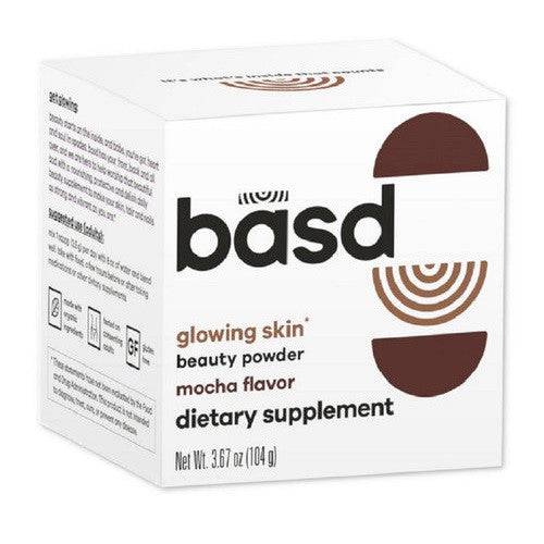 Basd Glowing Skin Beauty Powder Mocha Flavor Dietary Supplement 104 g