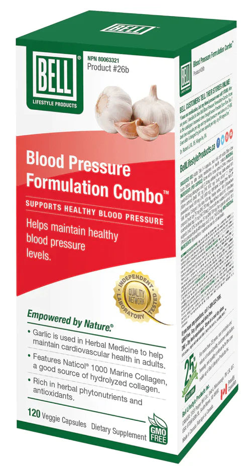 Bell Lifestyle Products Blood Pressure Formulation Combo - YesWellness.com
