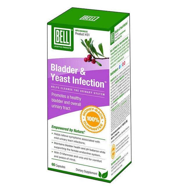 Bell Lifestyle Products Bladder and Yeast Infection 60 capsules