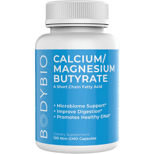 Calcium Magnesium Butyrate - BodyBio - Tiger Fitness