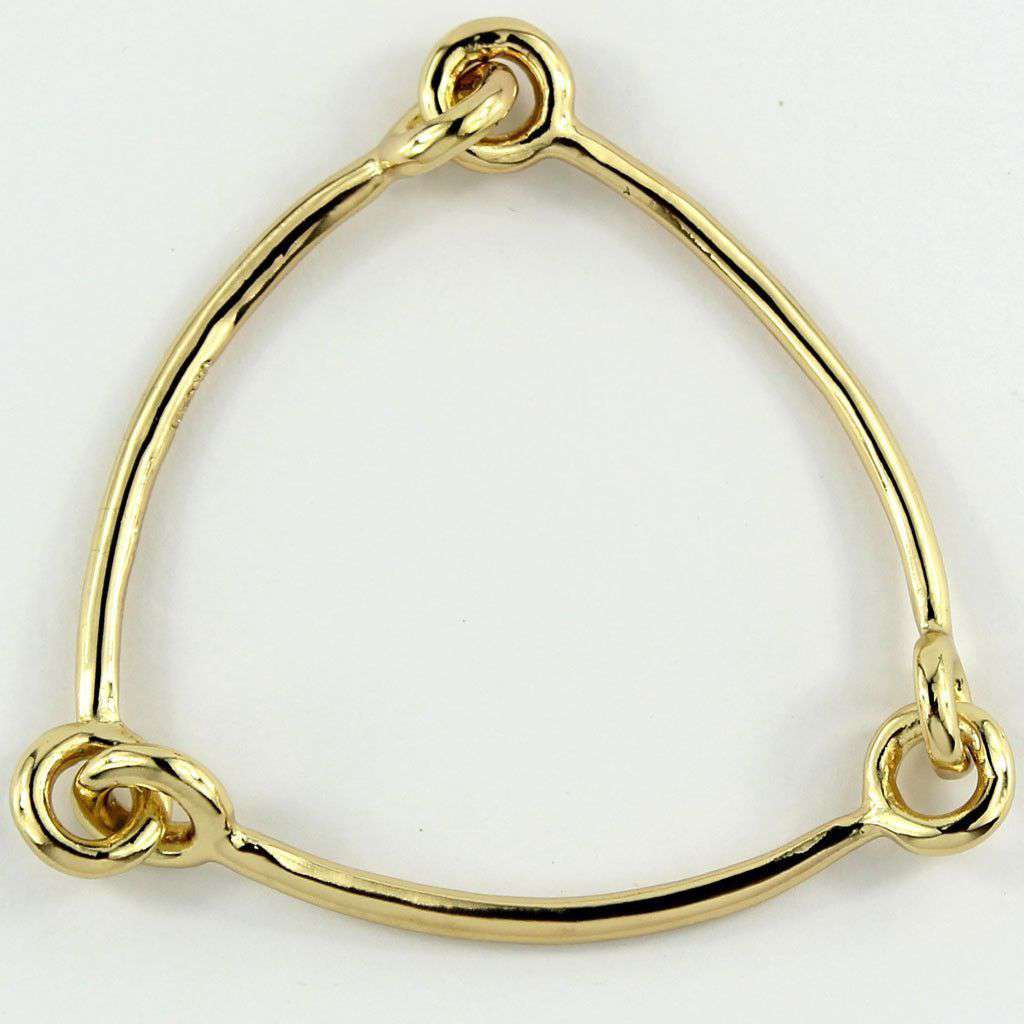 3 Piece Bangle in Gold by Pink Pineapple - Country Club Prep