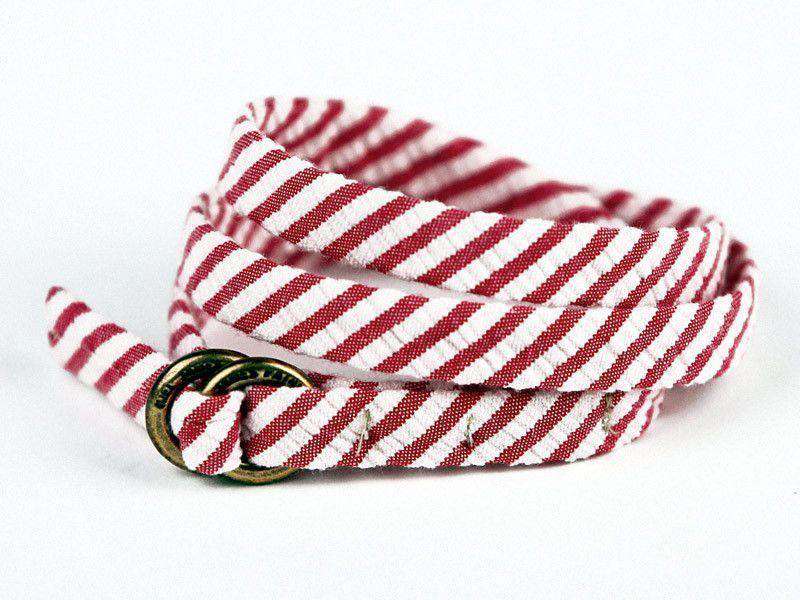 Archer Wrap Bracelet in Fire the Cannons by Kiel James Patrick - Country Club Prep