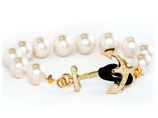 Audrey Hepburn Pearl Bracelet by Kiel James Patrick - Country Club Prep