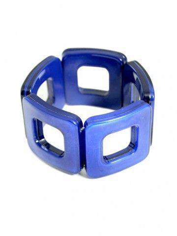 Bracelet in Cobalt Blue by Zenzii - Country Club Prep