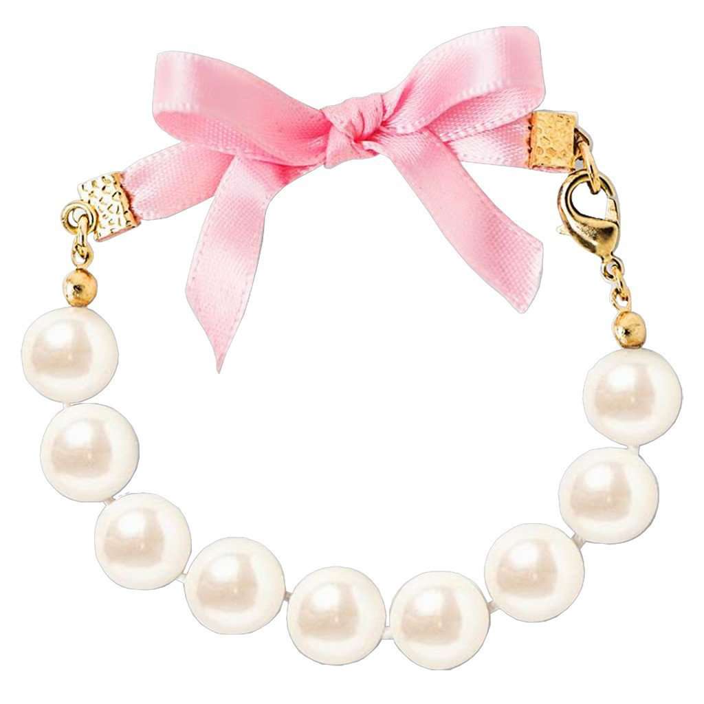Ribbon & Pearls Bracelet by Kiel James Patrick