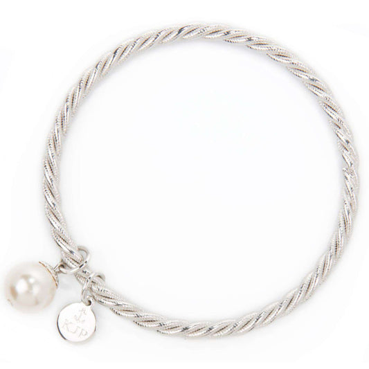 Silver Oyster Bracelet by Kiel James Patrick - Country Club Prep